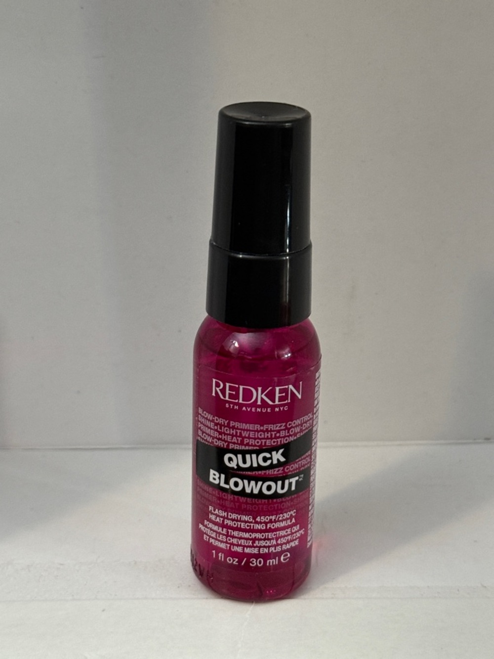 Redken Quick Blowout Heat Protectant Primer - Hot Pink